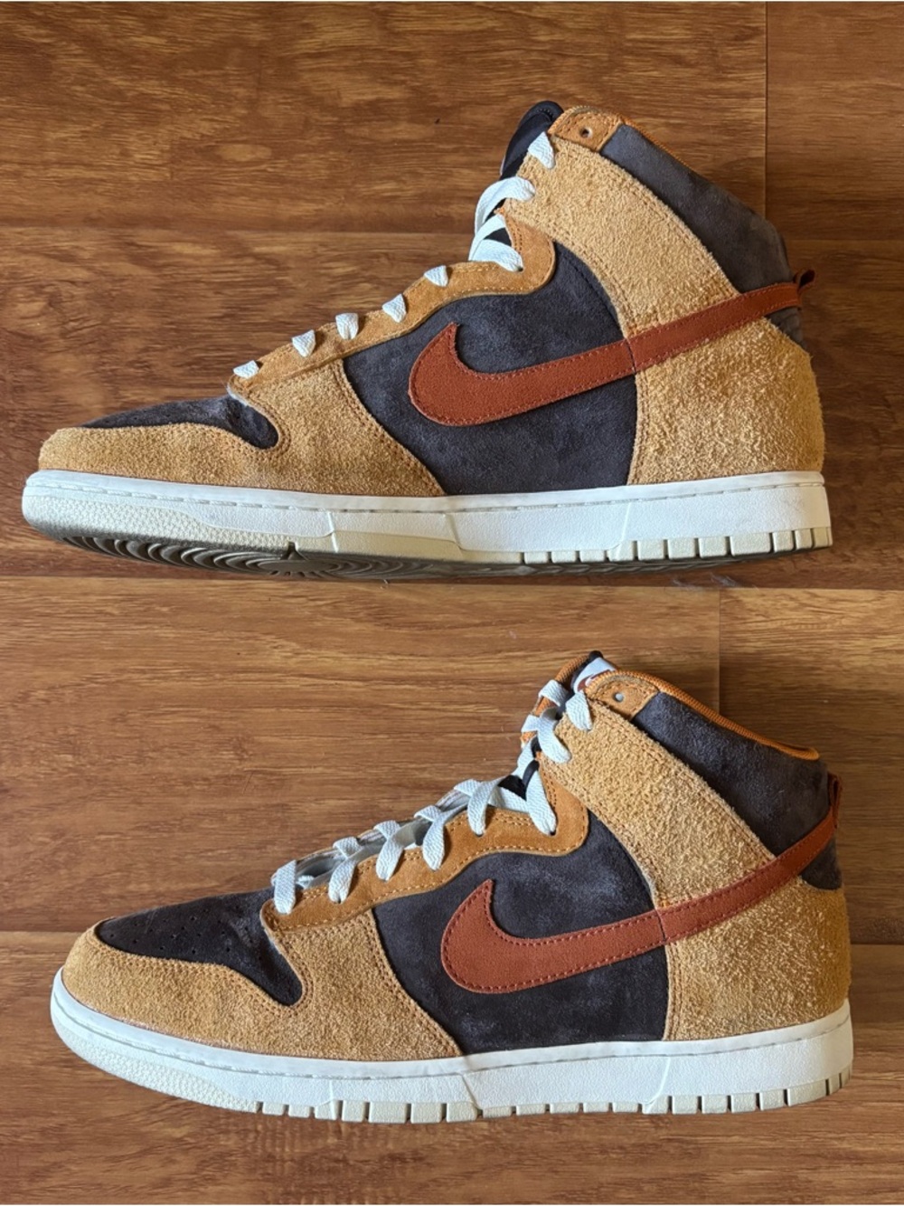 Nike Dunk High Premium 'Dark Curry' - Picture 5 of 9